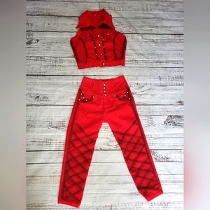 Red/Black set - Size 5
